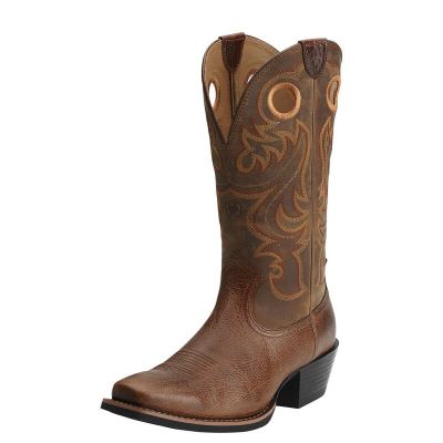 Ariat Western: Sport Square Toe Botas Western Hombre - Marrones (YXRFJ6872)